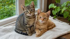 Kittens by the Window jigsaw puzzle
